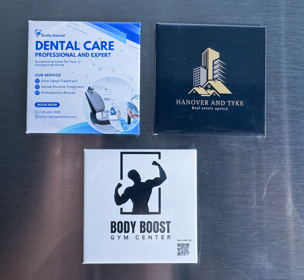 Square Magnets- Business Promotion